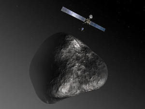 Rosetta et Philae proche de la comète