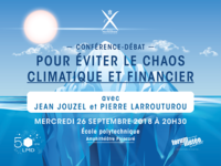 Conférence-débat : pour éviter le chaos climatique et financier