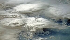 Tropical Thunderstorms over Brazil, Source: NASA Space shuttle, STS41B-41-2347