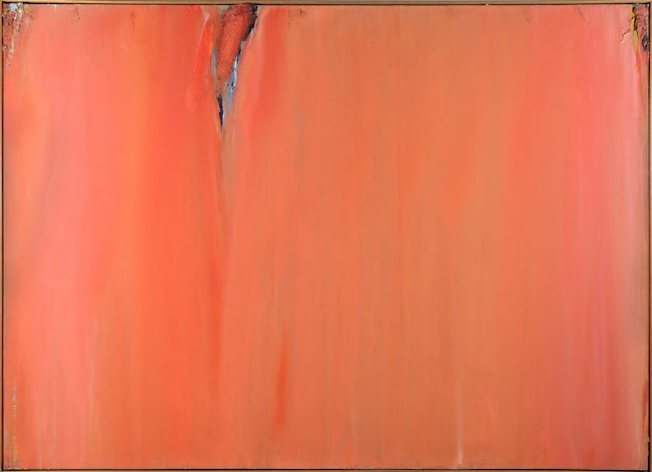 Ocre rouge de Touraine d’Olivier Debré. D. R.