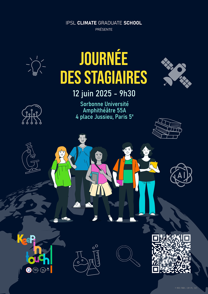 Journée des stagiaires de l'EUR IPSL Climate Graduate School, 12 juin 2025. © MP, ICOM-IPSL, 2025