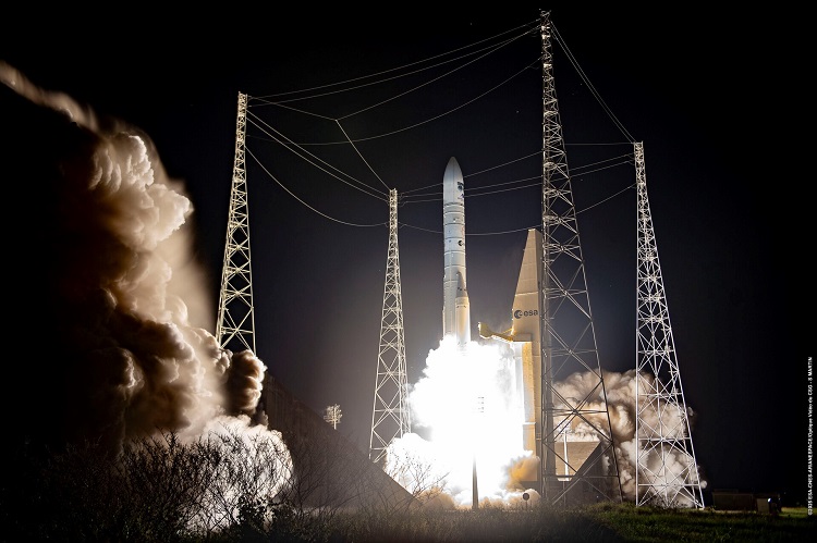 Lancement de IASI-NG, le 12 août 2025. © ESA-CNES-Arianespace/S. Martin, 2025